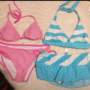 Retro Bikinis Like New Size Small